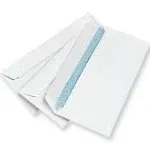 Office Depot Brand #10 Security Envelopes, Clean Seal, White, Box of 500