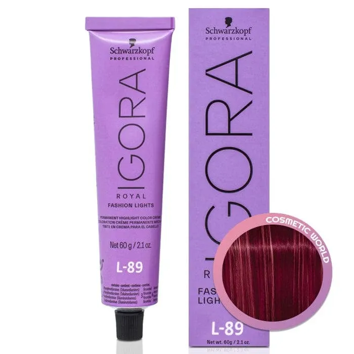 Schwarzkopf Igora Royal Fashion Lights L-89 (Red Violet)