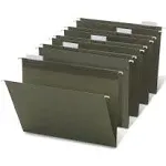 Office Depot Brand Hanging Folders, 1/5 Cut, Letter size, 100% Recycled, Green ...