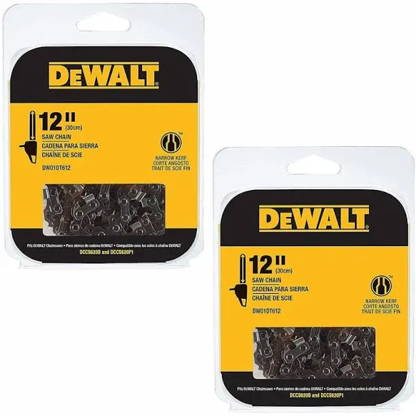 DeWalt 12 in. Saw Chain DWO1DT612