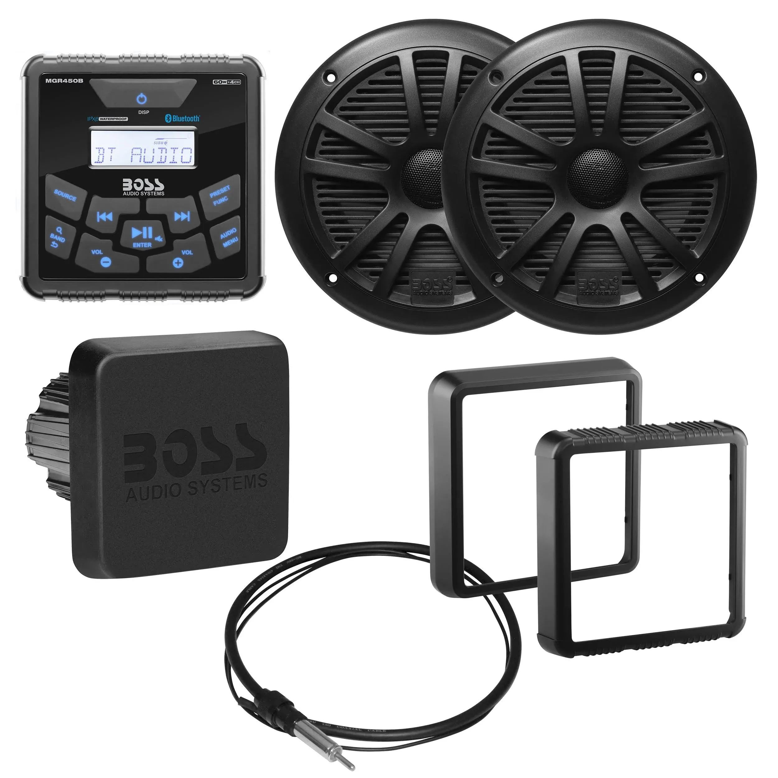 Boss Audio Marine Package MCKGB450