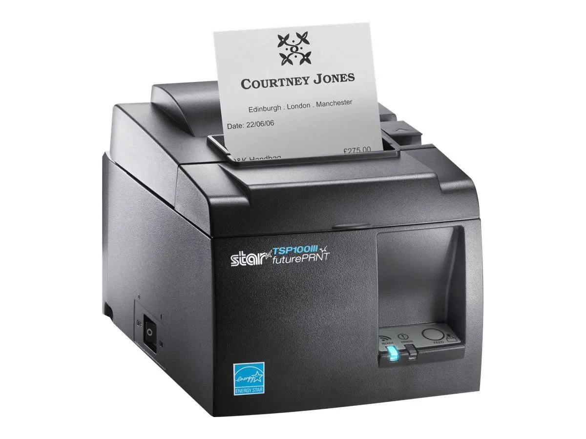 Star Micronics Thermal Printer TSP143IIIU GRY US 39472310