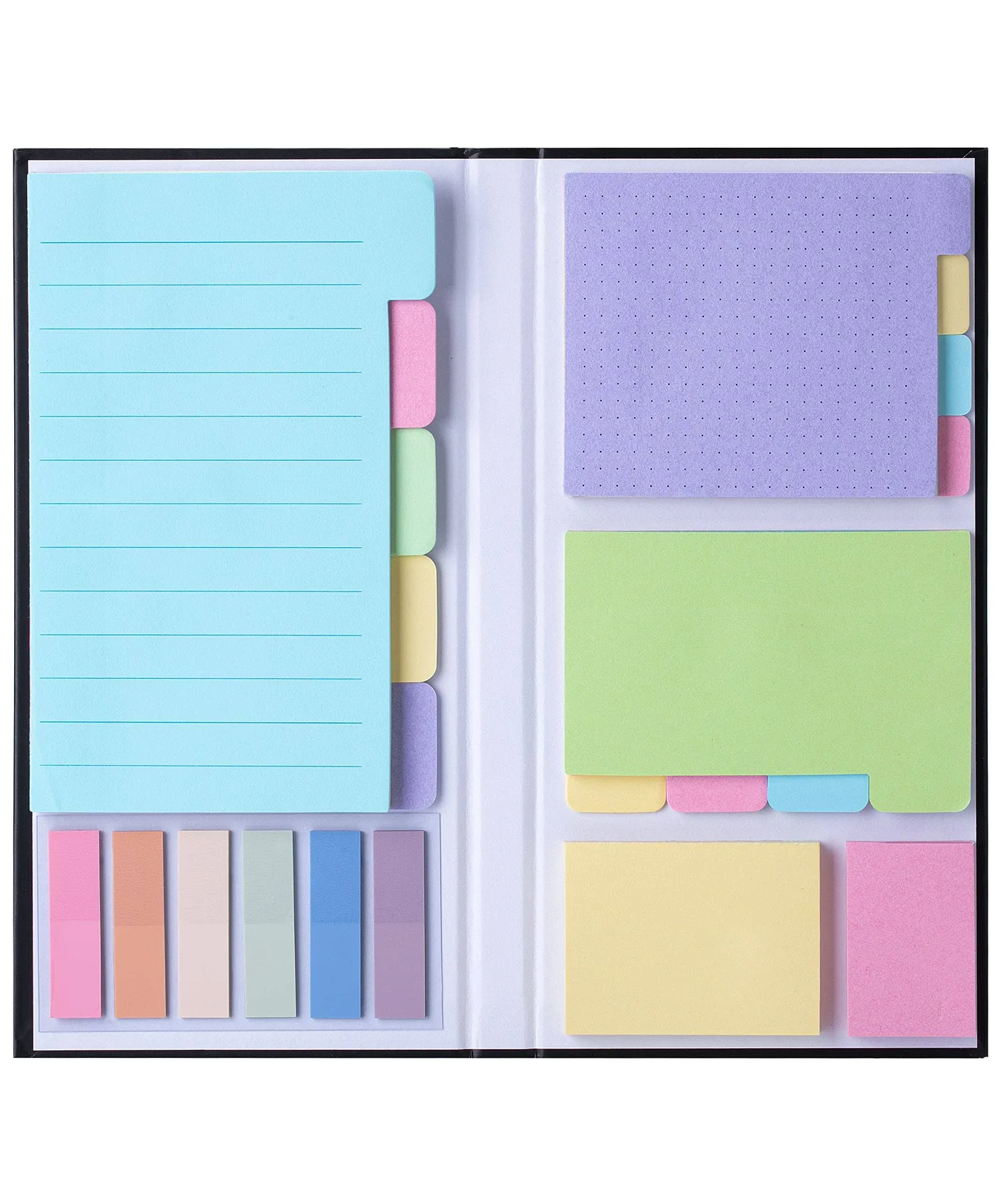 - Sticky Note Set, 410 Pack, Pastel Colors, Sticky Notes Tabs, Divider Sticky No