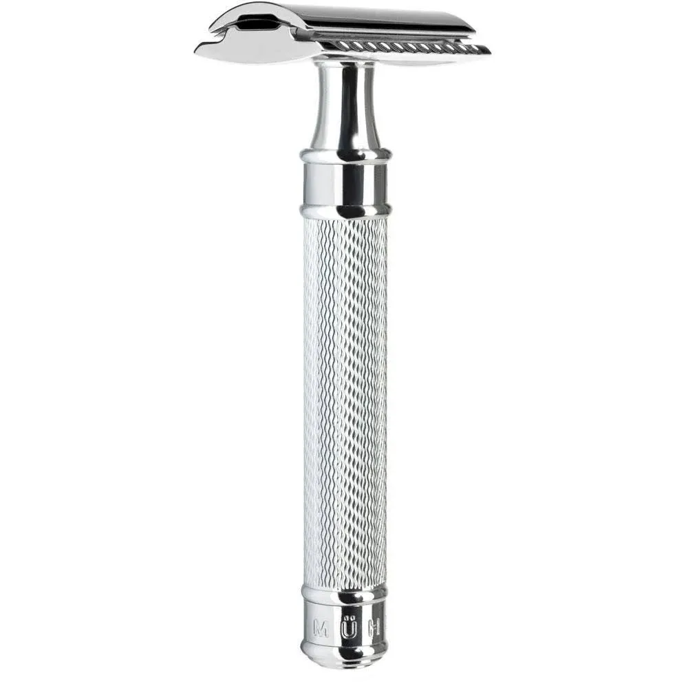 Mühle - R89 Grande Traditional Chrome Safety Razor (Closed Comb)