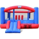 Bounce House Inflatable Bouncy House for Kids Outdoor with Blower Blue