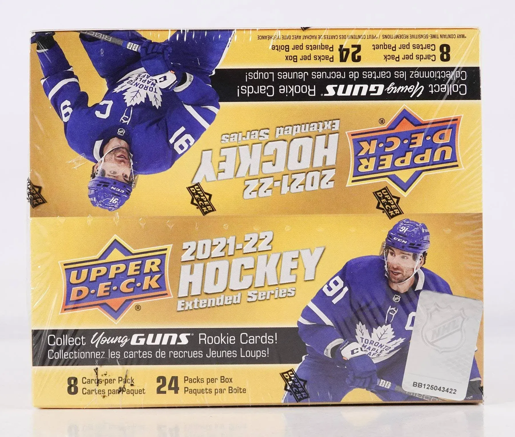 2021-22 Upper Deck Extended Series Hockey 24-Pack Retail Box