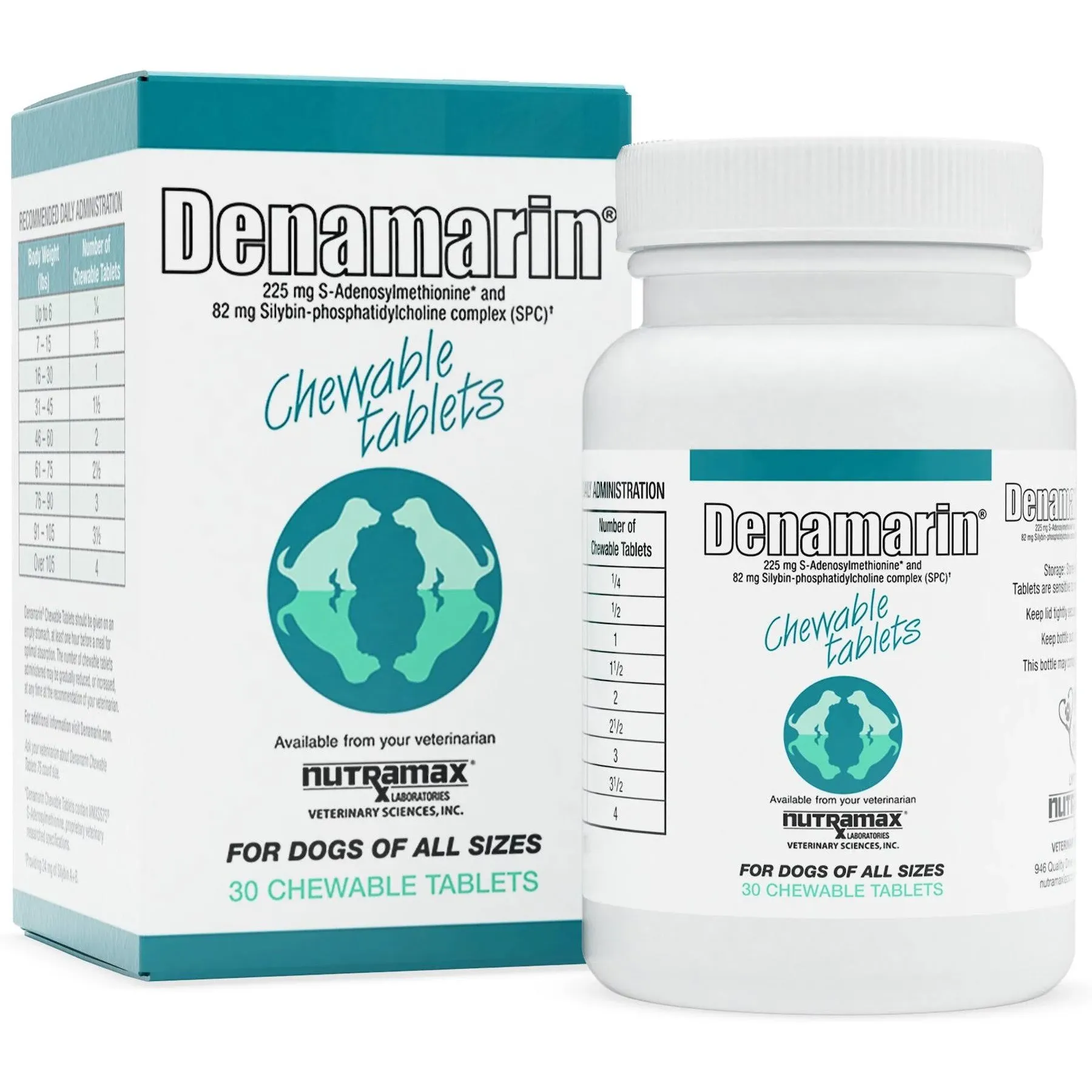 Denamarin Chewable Tablets for Dogs, 30 Count