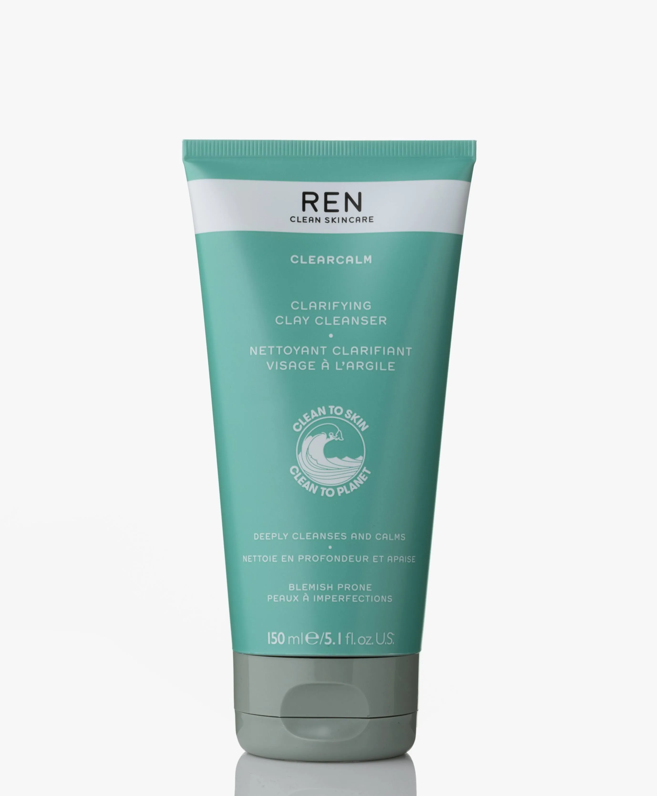 Ren Clearcalm Clarifying Clay Cleanser 150ml