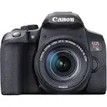 Canon - T8i Eos Rebel DSLR Camera (Body Only)