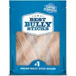 6 Inch Joint Jerky Gullet Dog Treats (25 Pack) - All-Natural Beef Dog Treats