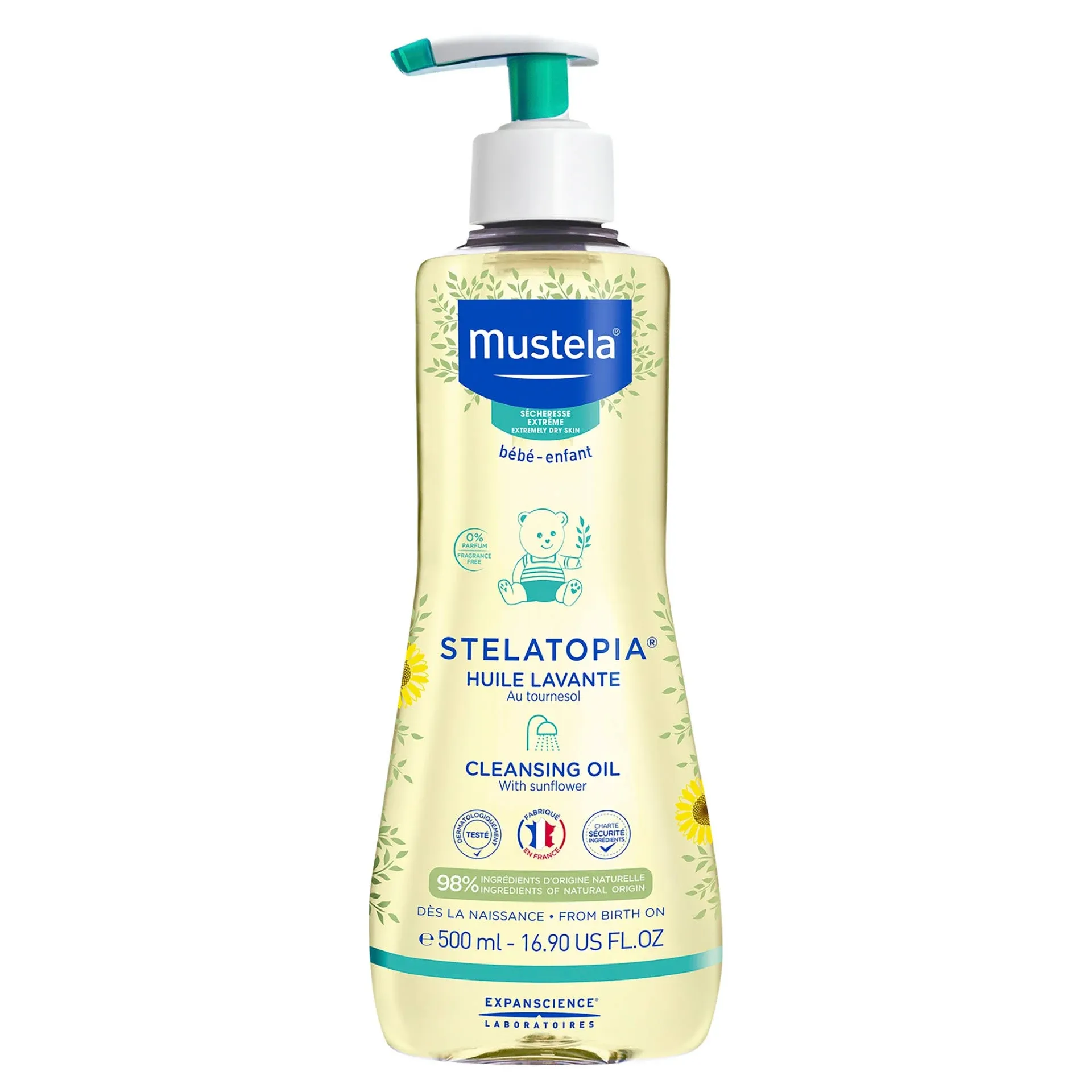 Mustela Stelatopia Cleansing Oil 500ml Mens Other