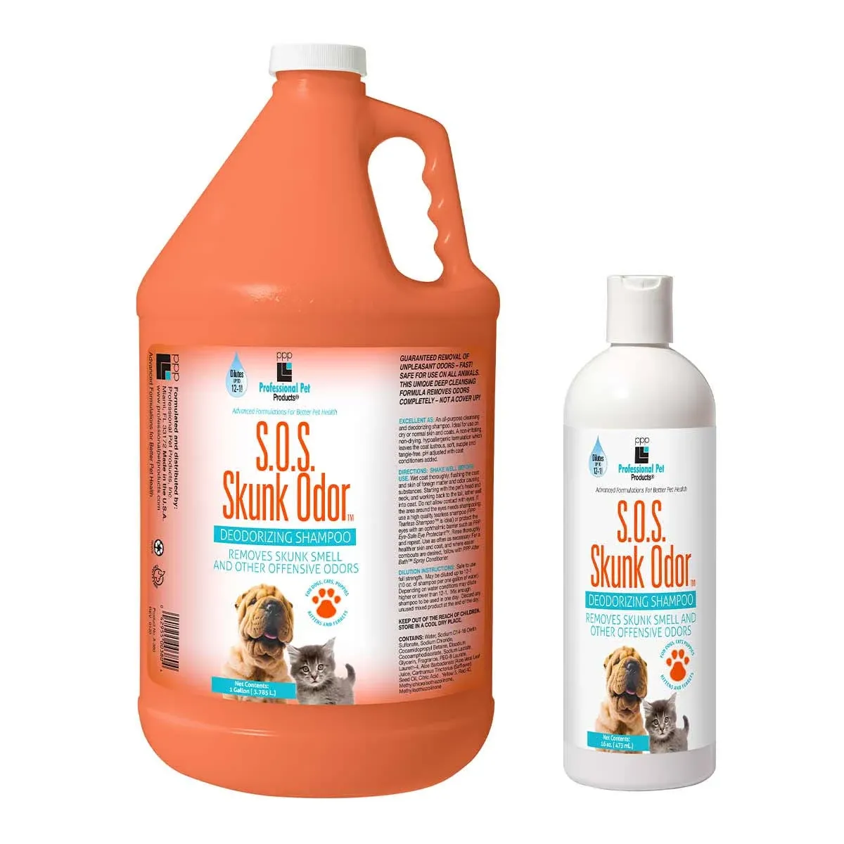 Ppp Skunk Odor Shampoo 16oz