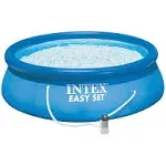 Intex 15'x48" Inflatable Pool with Ladder, Pump and Deluxe Pool Maintenance Kit