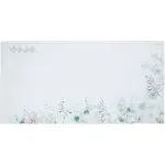 MessageStor 18in x 36in Magnetic Dry-Erase Glass Board and 4 Rare Earth Magnets - Birds