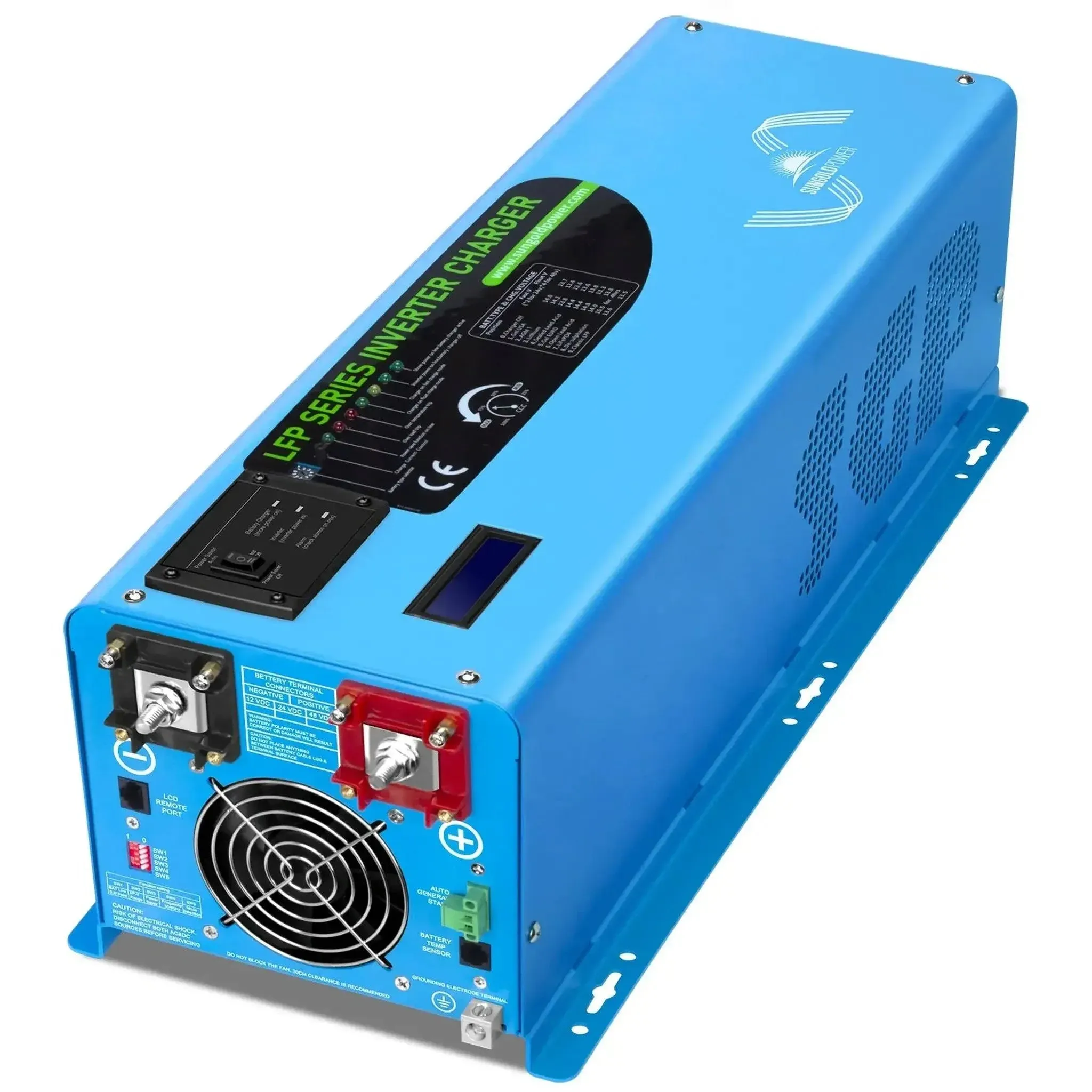 4000W DC 12V Split Phase Pure Sine Wave Inverter with Charger