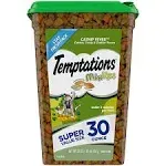 Temptations MixUps Crunchy & Soft Adult Cat Treats Catnip Fever 30-oz