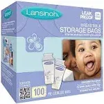 Lansinoh 100-Count Breastmilk Storage Bags