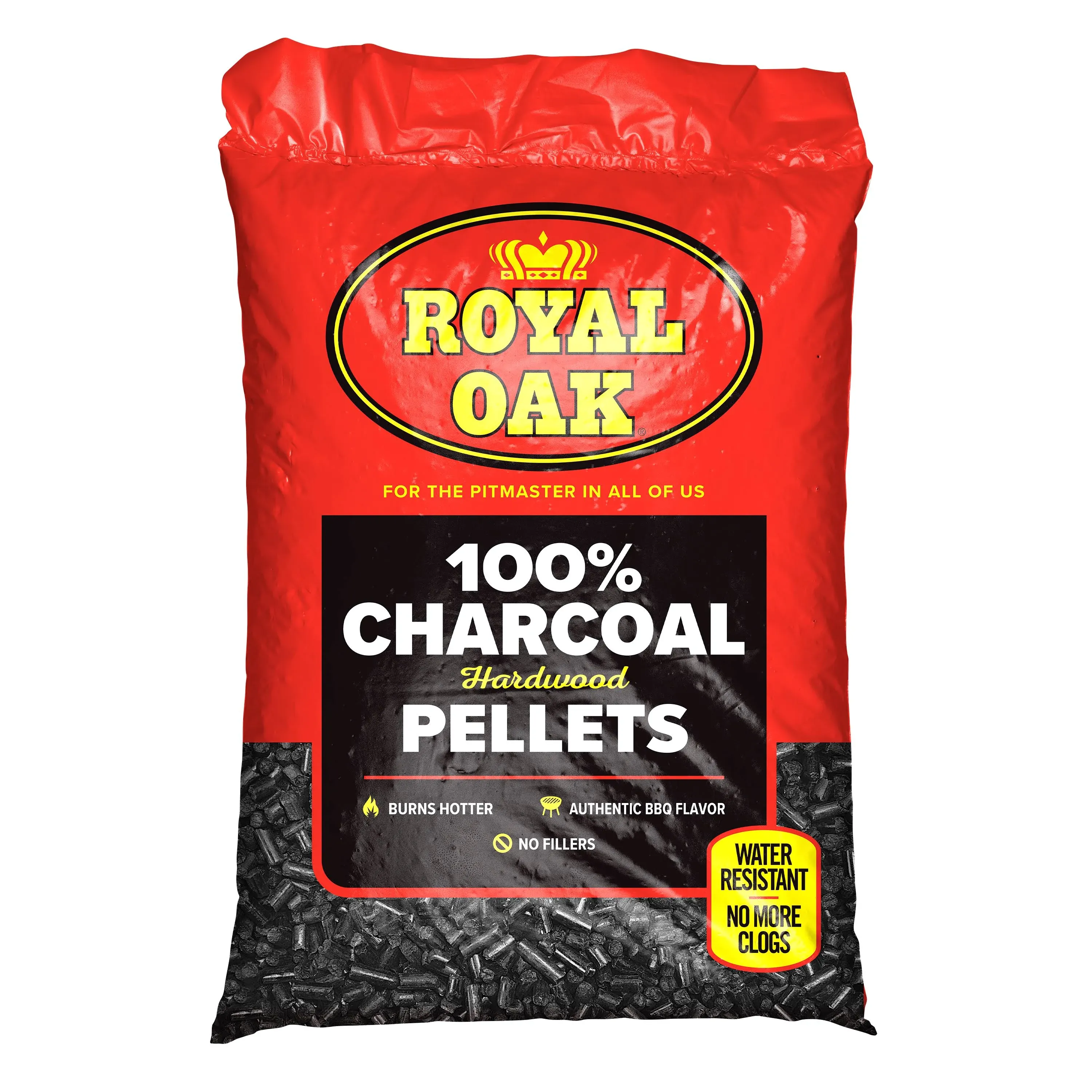 Royal Oak Charcoal Pellets, 100%, Hardwood - 20 lb