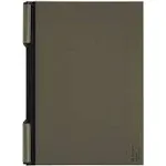 Kokuyo Bizrack Clipnote Punchless, Clip Folder, Holds up to 25 Sheets, A4-S, Olive Green, Japan Import (NO-BRCN202DG)