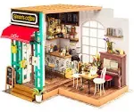 Miniature Wooden DIY House with Furniture Toys