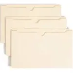 Smead Manila File Jackets, 2-Ply Straight Tab, Legal size, Manila, 50/Box