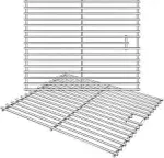 Uniflasy 17 Inches Cooking Grates for Home Depot Nexgrill 720-0830H 720-0830D, 720-0783E, 720-0783C Gas Grill Replacement Parts, Stainless Steel