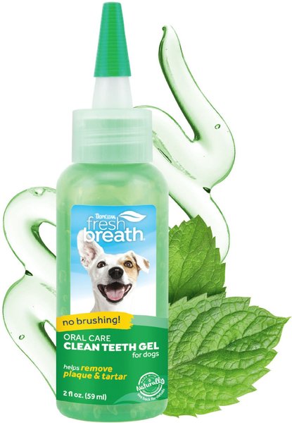 TropiClean Fresh Breath Clean Teeth Oral Care Gel