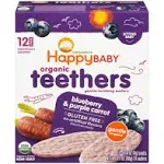 Happy Baby Organic Teethers Blueberry & Purple Carrot