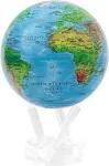 Mova Relief Map Blue Globe 6"