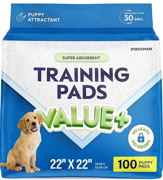 Stack Man Puppy Pads Pet Pee Pads for Dogs & Puppy Training