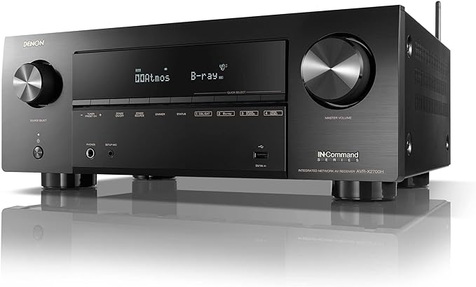 Denon 7.2 Channel 95W A/V Receiver - AVRX2700H