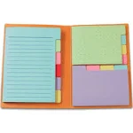 Panda Planner Sticky Notes - Bookmark & Prioritize - Goal Setting - 140 Tabs - 3 Sizes for Organization - Ruled Post It - Spring Colors