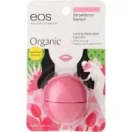 eos Smooth Lip Balm Sphere, Strawberry Sorbet 0.25 oz (Pack of 6)