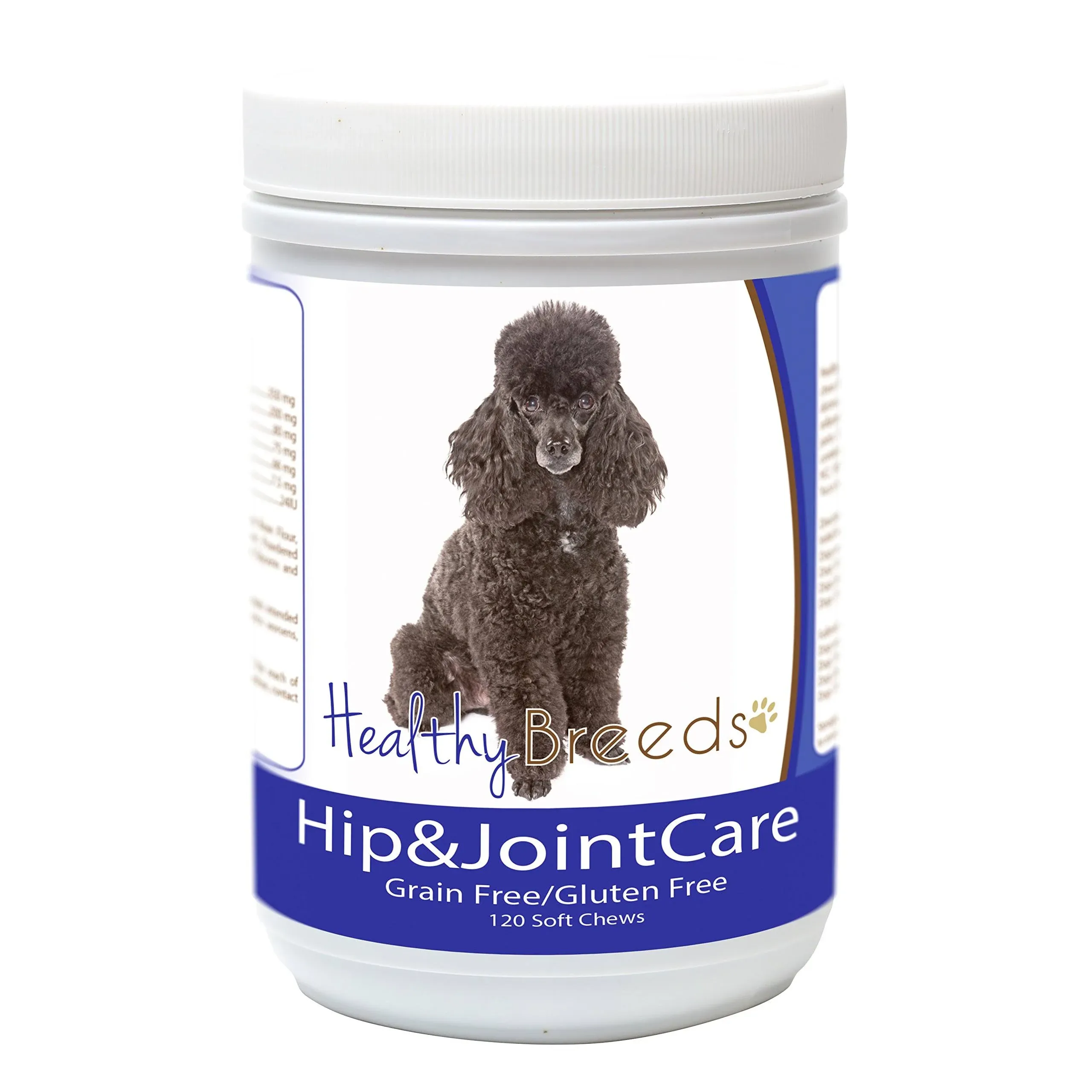 Healthy Breeds Poodle Hip and Joint Care 120 Count