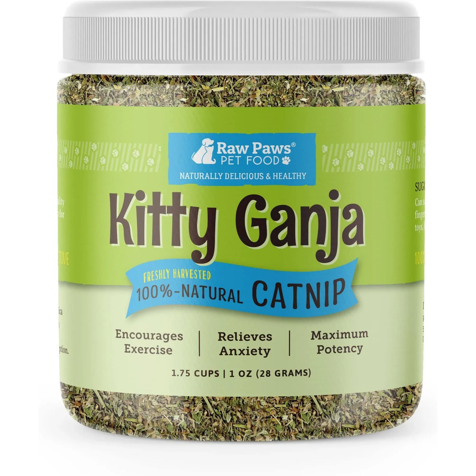 Cat Raw Paws Natural 1OZ Catnip