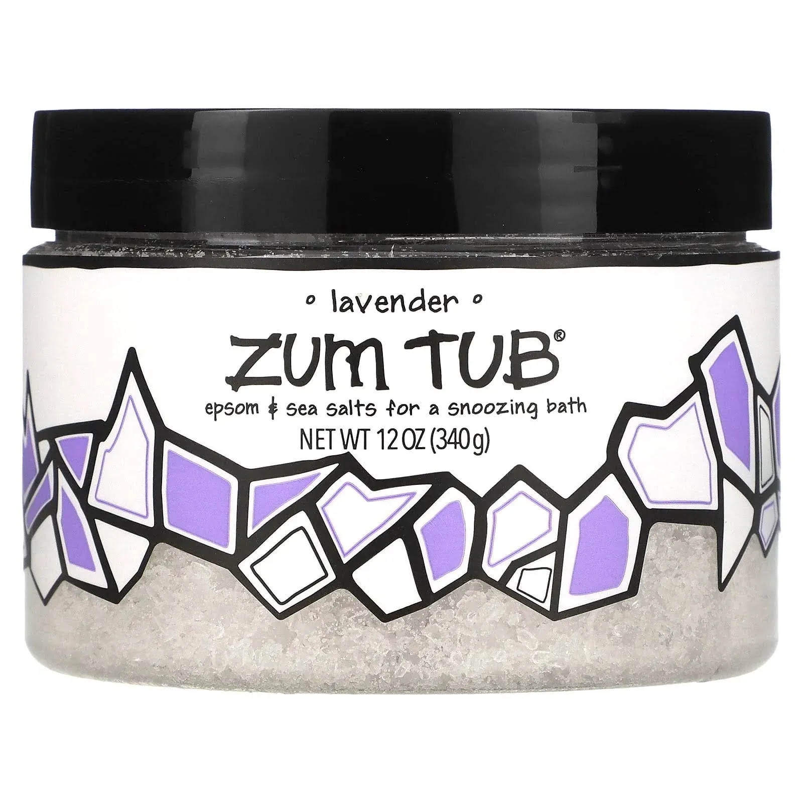 zum Tub Bath Salts Lavender - 12 oz