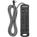 Monster Pro MI 8-Outlet Surge Protector with USB