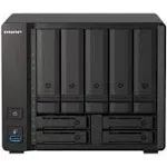 QNAP TS-h973AX-32G 9-Bay QuTS Hero NAS with 10GbE/2.5GbE Connectivity