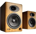 Audioengine A5+ 2-way Speaker Speakers Only - Pair - Bamboo