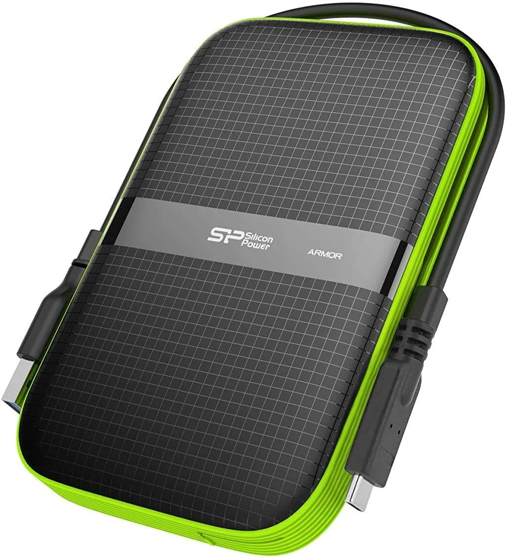 External Hard Drive Silicon Power SP040TBPHDA60S3K 4 TB USB 3.1 Black