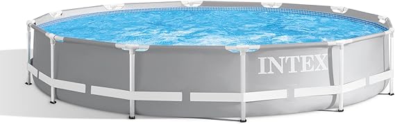 Intex 12 ft. x 30 in. Prism Frame Pool Set with Filter Pump