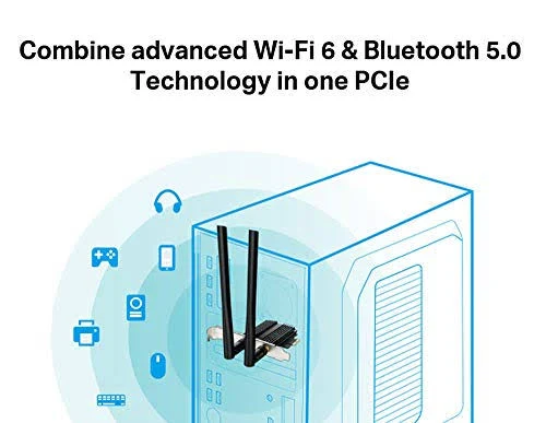 TP Link Archer TX50E AX3000 Wi-Fi 6 Bluetooth 5.0 PCI Express