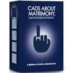 Fun Adult Matrimony Card Games for Couples, Date Nights, Adult Party Games for 4+ Players | Bachelor/Bachelorette, Weddings & Gifts | Ages 17+