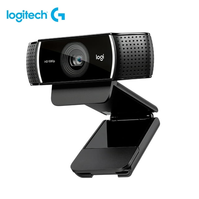 Logitech C922x Webcam - 60 FPS - USB - 1920 x 1080 Video - Auto-focus - Microphone - Computer