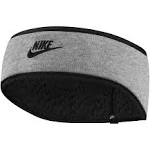 Nike Club Fleece Headband - Women's Dark Grey Heather / Black