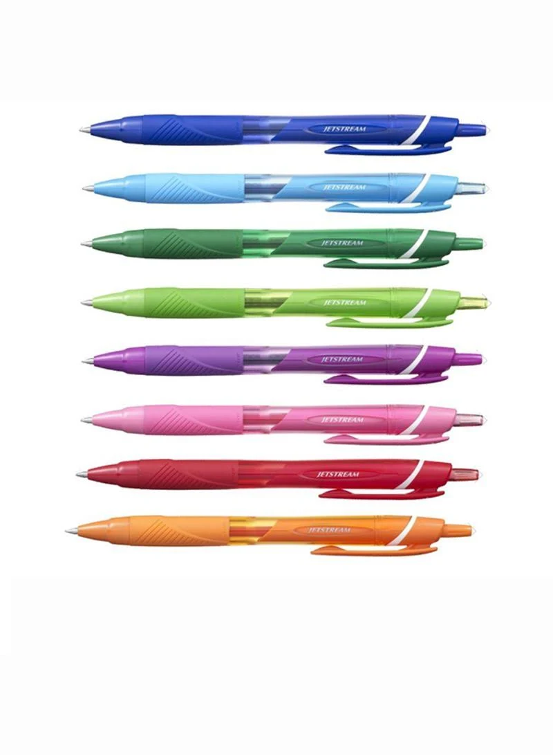 Uni-ball Jetstream Extra Fine Point Retractable Roller Ball Pens,-rubber Grip...