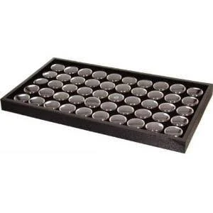 50 Jar Body Jewelry Display Tray Black Tongue Navel Lip by Monster Point