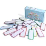 36 pcs Magnetic Name Tags Plates, Office & School Supplies, Magnetic Dry Erase Labels for White Board & Refrigerator