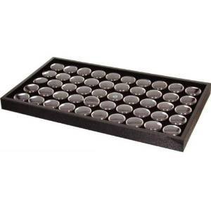 50 Jar Body Jewelry Display Tray Black Tongue Navel Lip by Monster Point