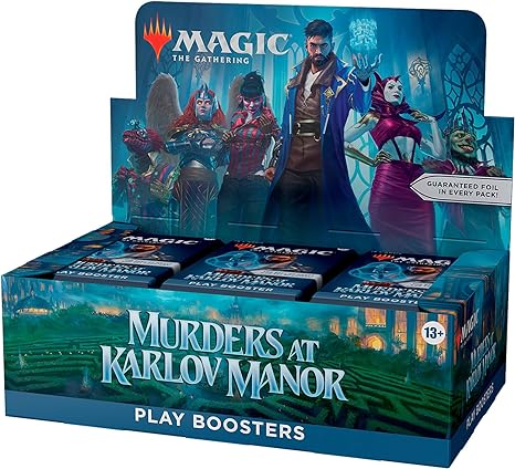 Murders at Karlov Manor Play Booster Display Mtg Magic Sealed Free Shipping!